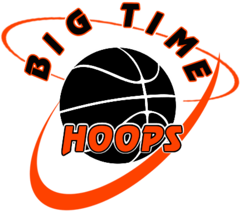 Big Time Hoops - Big Time Hoops Logo (822x697)