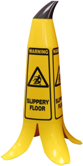 Banana Cone - Slippery Floor - Slippery Floor Banana (600x600)