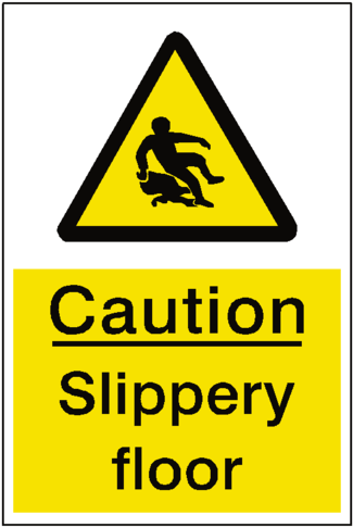 Modern Ideas Slippery Floor Sticker Safety Label Co - Modern Ideas Slippery Floor Sticker Safety Label Co (600x600)