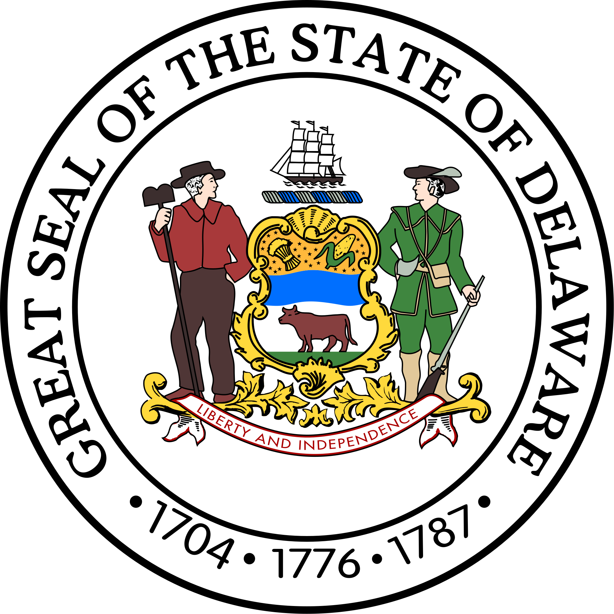 Seal Of Delaware (2000x2000)