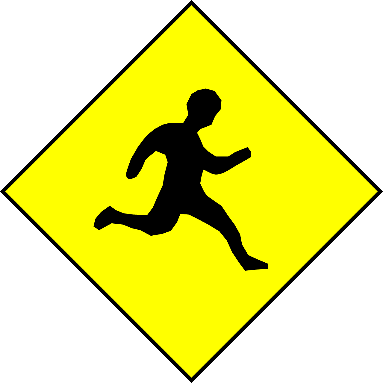 Readme - Md - Slippery When Wet Road Sign (1279x1279)