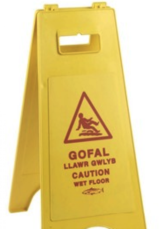 Cool Caution Wet Floor Sign Welsh With Wet Floor Signs - Caution Wet Floor Sign (800x800)