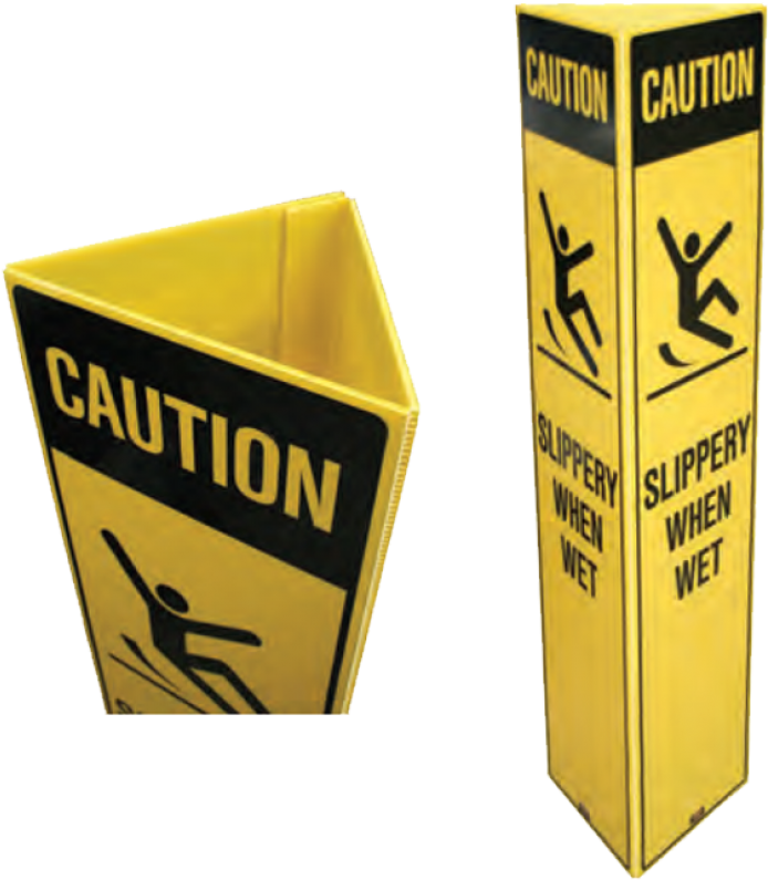 Bollard Safety Signs - Safety (805x1000)
