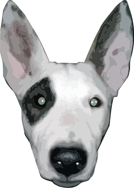 Highres, Bullterrier Head Png Images - Cara De Perro Png (426x600)