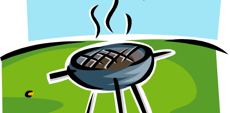 Take Extra Care In Hot Weather - Bbq Clip Art (900x444)