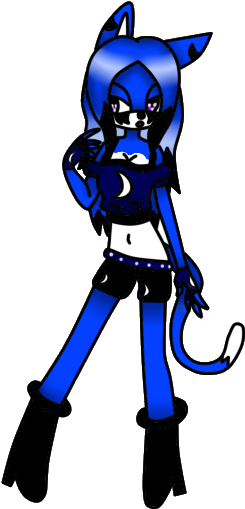 Sonic Girl Adopt - Cartoon (267x532)