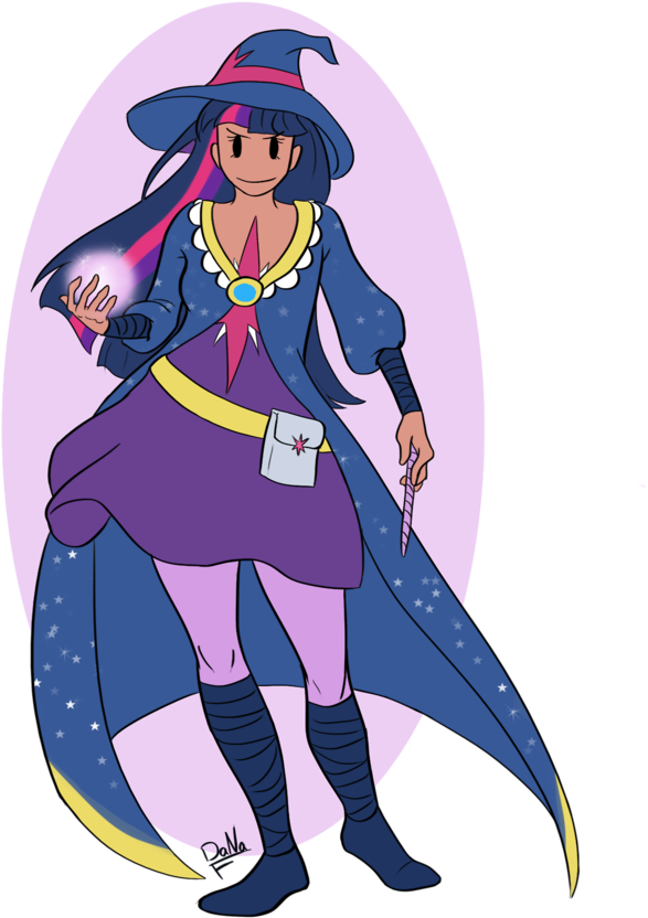 Artbydana, Horn Wand, Humanized, Safe, Solo, Superhero, - Cartoon (724x1024)