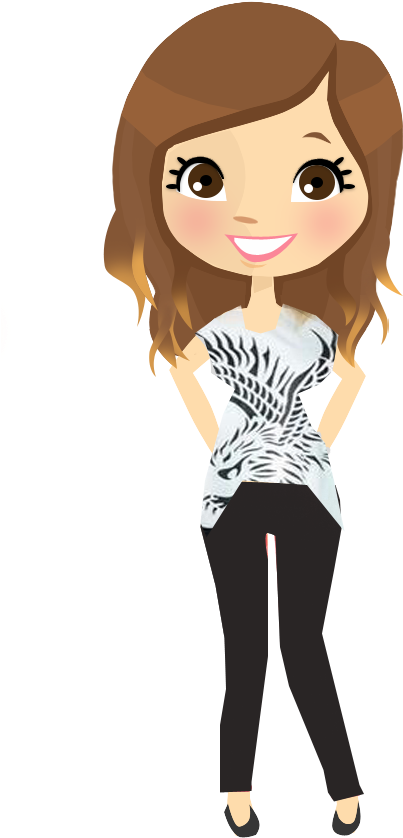 Imagen Relacionada - Girl Cartoon Png (543x900)