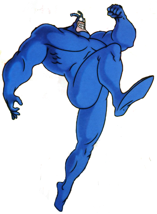 The Tick Full - Tick Cartoon (538x733)