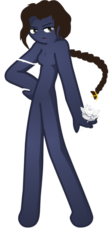 Shadow Rose As "girl " - Cartoon (362x758)