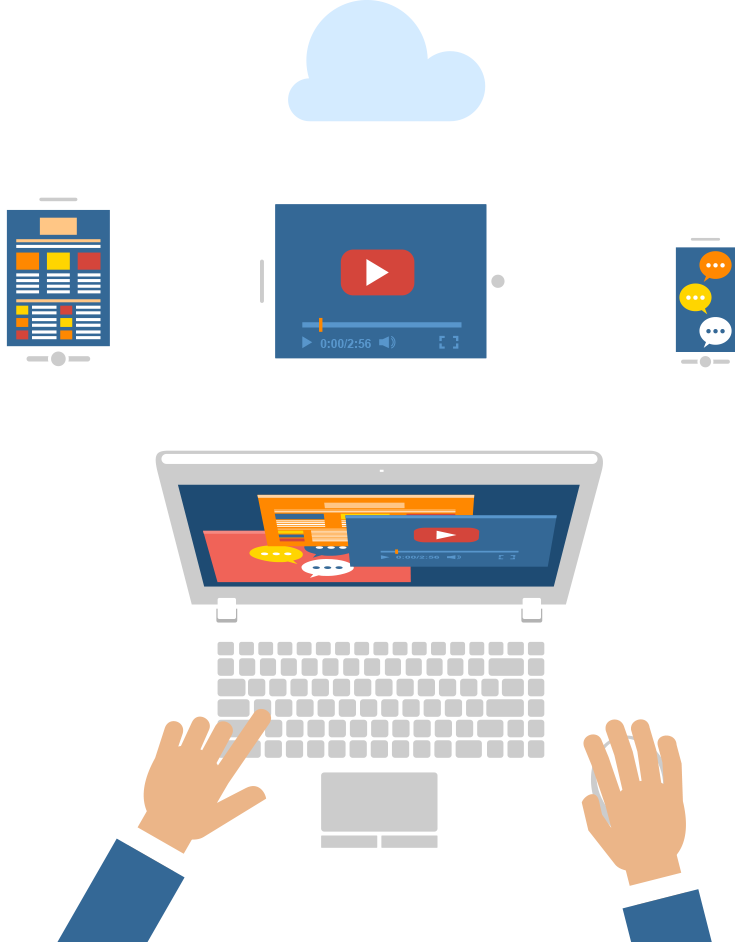 Responsive Web Design Web Development Mobile App Development - Web Cell Phone Design (740x942)