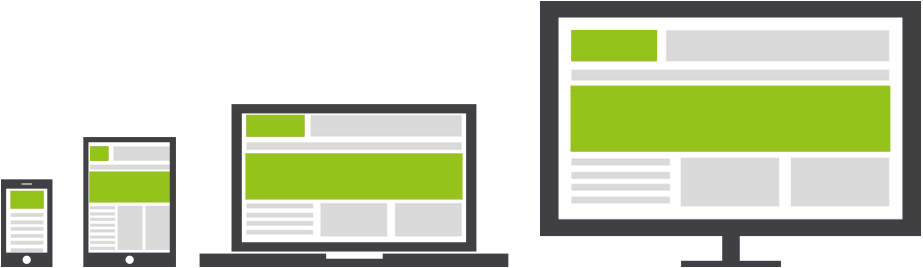 Responsive Webdesign • Webseiten Auf Mobilen Geräten - Responsive Web Design (923x268)