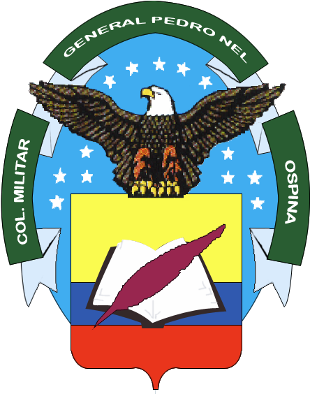 Servicios Complementarios - Escudo Del Colegio Militar General Pedro Nel Ospina (463x563)