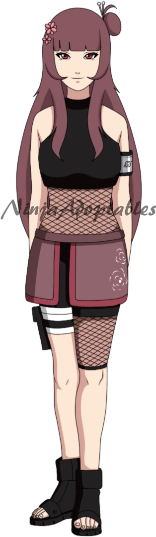 Owazawa Miki Naruto Style By Ninjaadoptables - Miniskirt (411x1111)