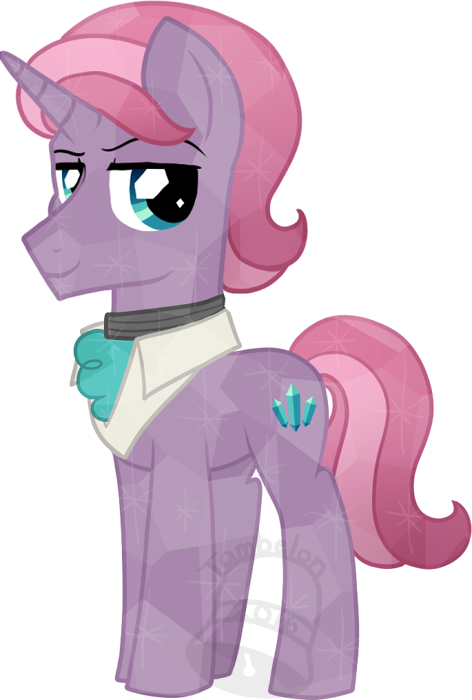 Tambelon, Clothes, Crystal Pony, Male, Obtrusive Watermark, - Cartoon (472x700)