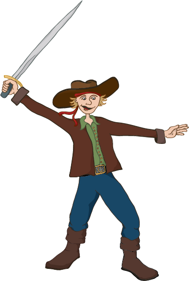 Chortles Flynn - Cartoon (391x580)
