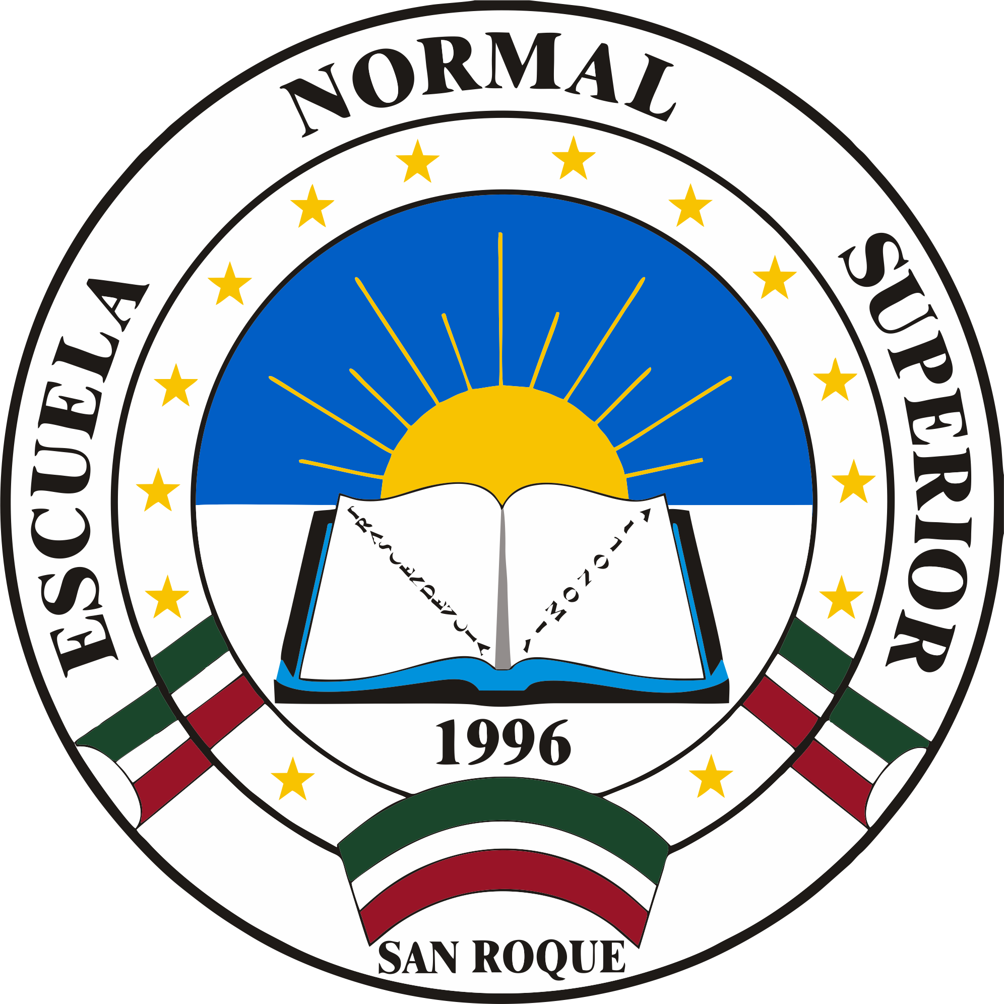 Escudo Normal Superior - Escuela Normal Superior De San Roque (1992x1992)