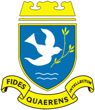 El Escudo Del Colegio Benedictino De Santa María Está - Colegio Benedictino (348x400)