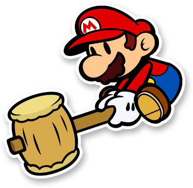 Sib4mfb Chfluqr - Paper Mario Color Splash (nintendo Wii U) (397x386)