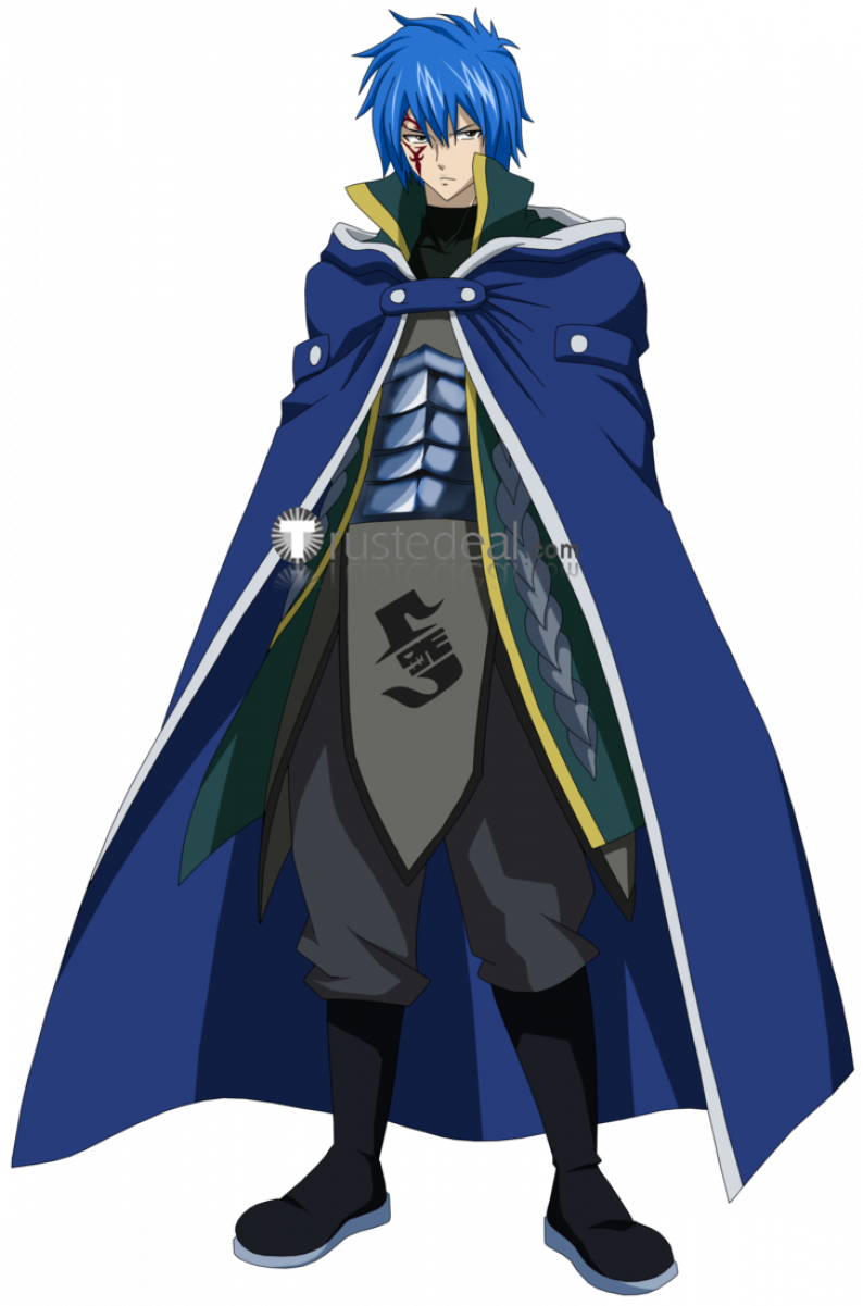 Fairy Tail Crime Sorciere Meredy Jellal Ultear Blue - Fairy Tail Jellal Cosplay (800x1200)