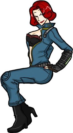 Vault Girl Fallout Wallpapers - Fallout Vault Girl Sexy (277x488)