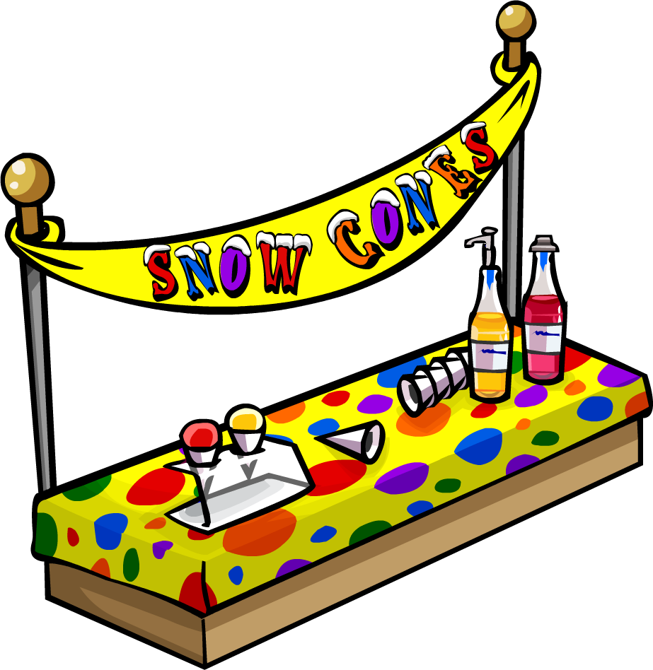 Fall Fair 2007 Snow Cone Stand - Club Penguin Stand (923x948)
