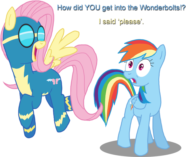 Poor Rainbow Dash - My Little Pony Wonderbolts (690x580)
