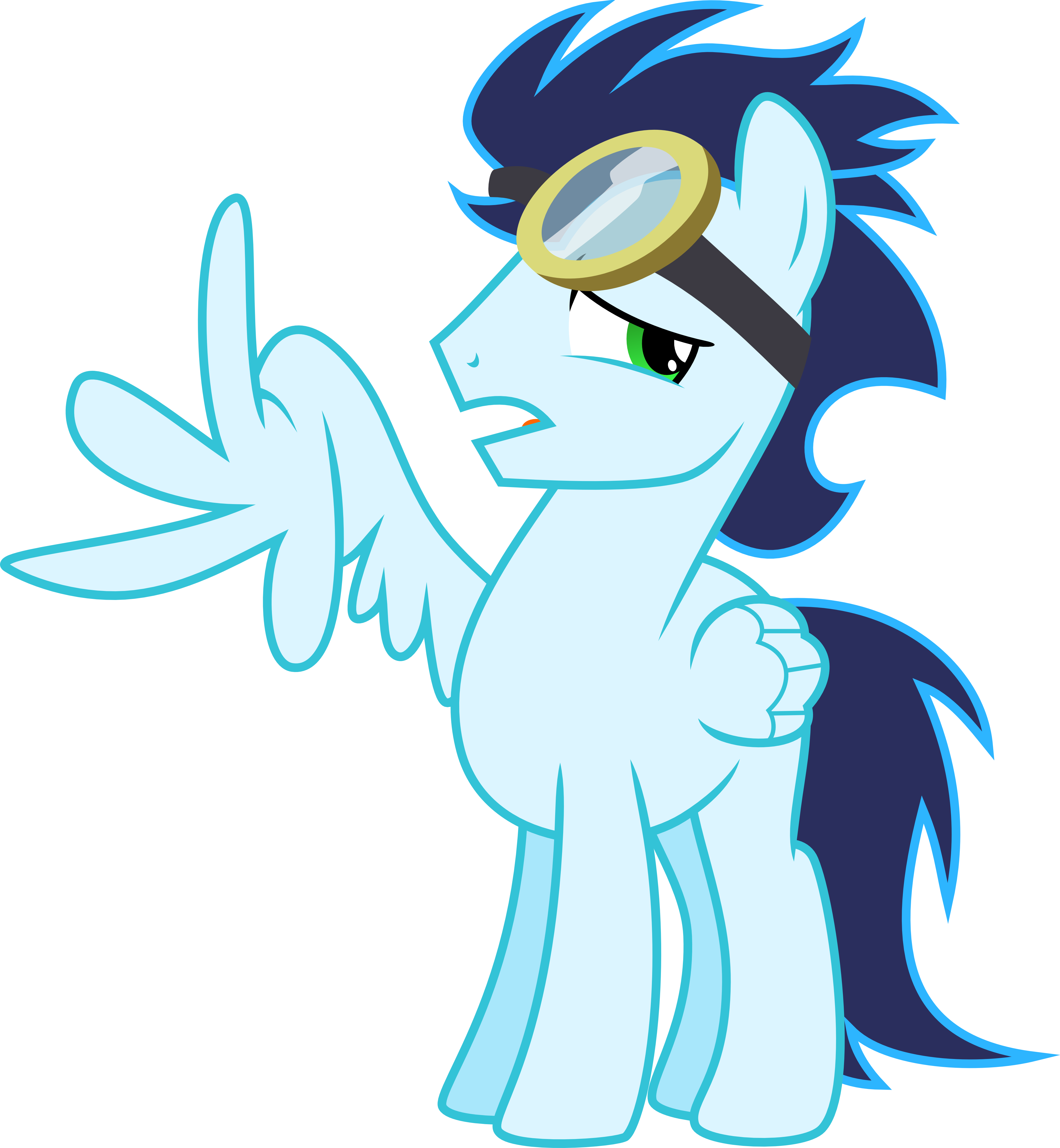 My Little Pony Rainbow Dash And Soarin Mating - Art (4000x4334)