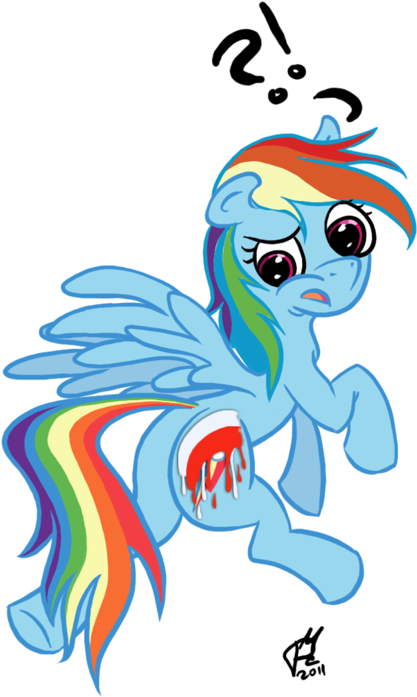 Poland Is Paint By Aru3000 - Mlp Rainbow Dash Ass (692x1153)