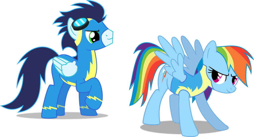 My Little Pony Photo Finish Cutie Mark - My Little Pony Wonderbolts Rainbow Dash (1024x553)