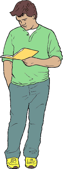 There Are A Variety Of Courses To Follow Including - Teenager Clip Art (215x577)