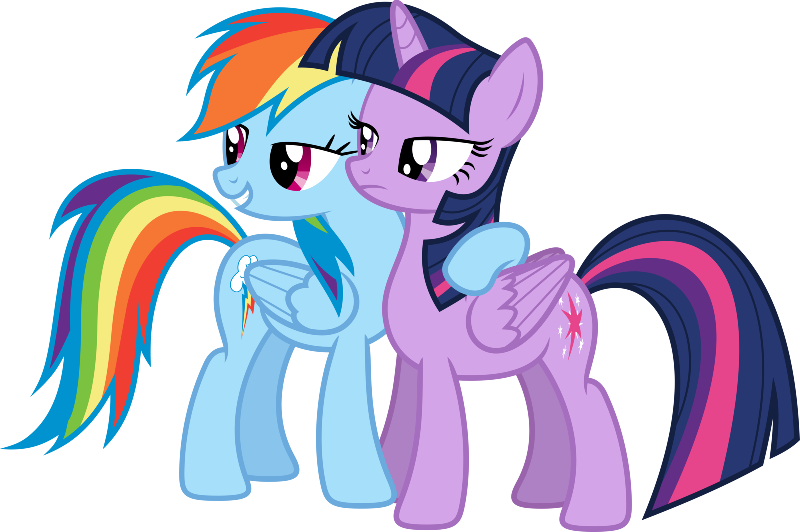 Dashie And Twi 2 By Xpesifeindx Dashie And Twi 2 By - Mlp Ms Paint Vector (1600x1064)