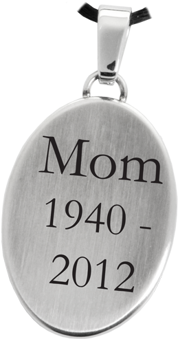 Wholesale Stainless Steel Oval Flat Pendant With Text - Village (500x500)