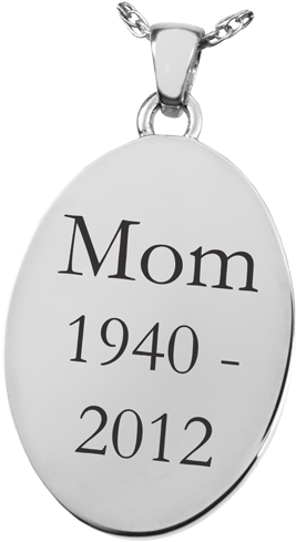 Wholesale Oval Flat Pendant With Text Engraving In - B&b Oval Actual Pawprint Jewelry (500x500)
