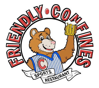Join Us At Friendly Confines For Great Food, Fellow - Friendly Confines (422x375)