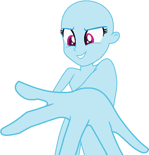 Eg Rainbow Dash - Base Mlp Eg Everfree Rainbow Dash (616x620)