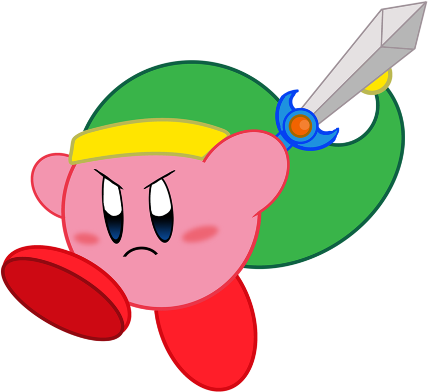 Sword Kirby Remaster Plus By Orangecoatsale - Kirby (922x867)
