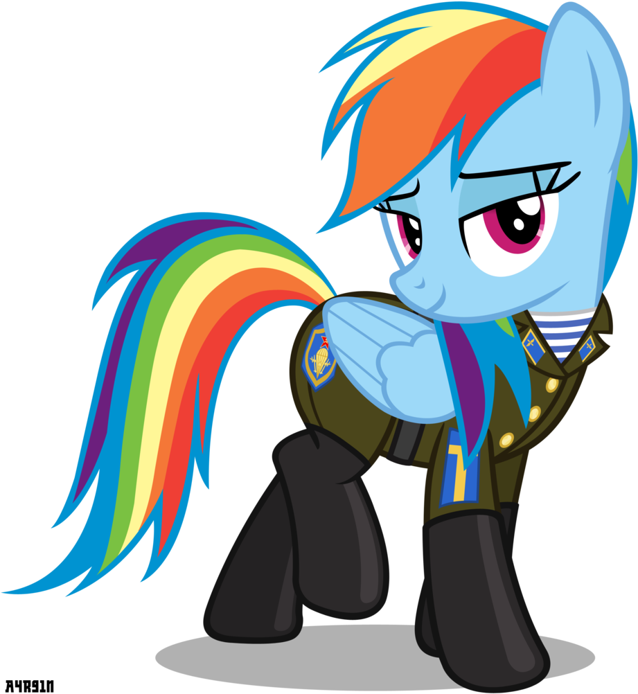 [ Img] Tovarischa Dash - Rainbow Dash General Uniform (1024x1024)