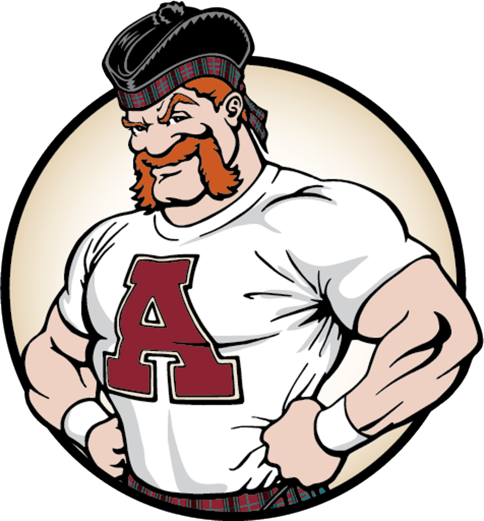 Alma Logo - Alma College Scots Logo (952x1024)