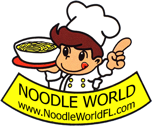 Noodle World Thai & Sushi Stuart, Florida - Noodle Soup Logo (512x512)
