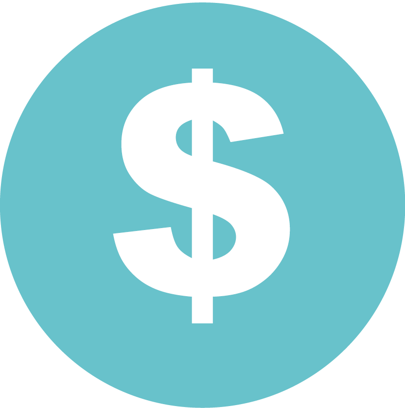 Value - Dollar Icon Blue (833x839)