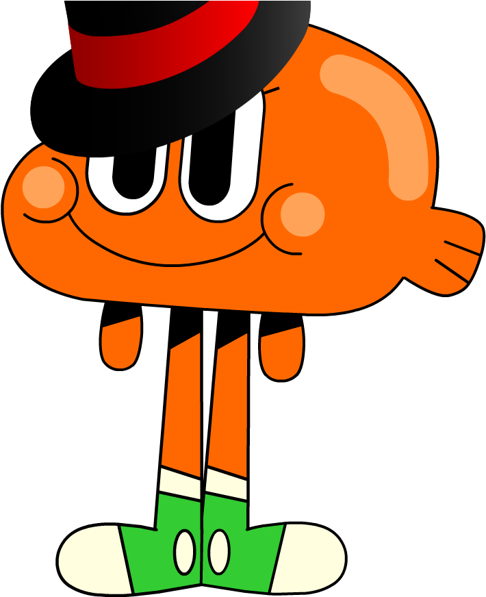 Ethanonign2017 - Amazing World Of Gumball Darwin (736x871)