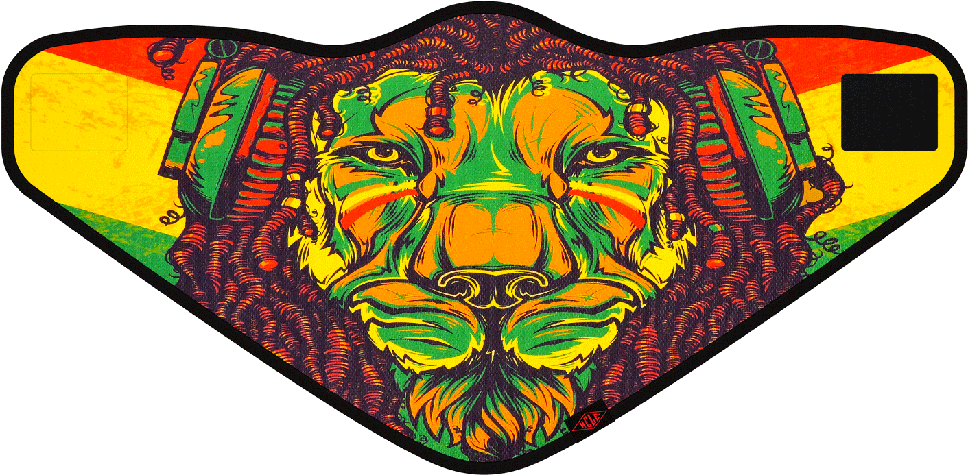Rasta Lion Flyweight Mask™ - Lion (1500x938)