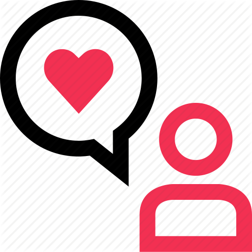 'web And Online' By Icons By Alfredo - Text Heart Bubble Png (512x512)