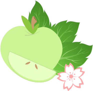 Mlp The Next Gen Apple Mint Cutie Mark By Helena2016 - Mlp Apple Cutie Mark (400x427)