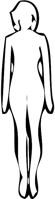 Outline, People, Lady, Silhouette, Female, Woman - Woman Standing Silhouette (320x640)