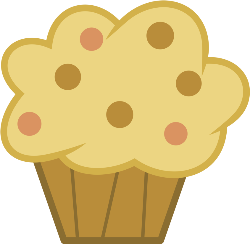 Derpy's Muffin By Floppychiptunes - Mlp Muffin (900x882)