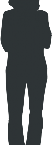 Person Outline Onlinelabels Clip Art Person Outline - Standing (678x600)