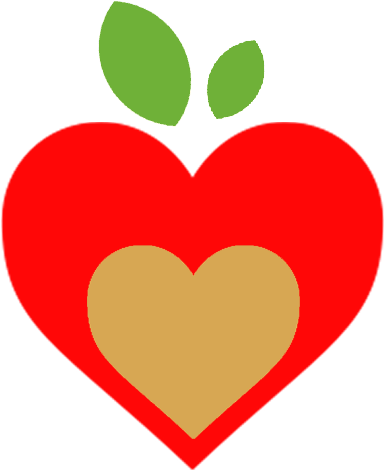 Honeycrisps Official Cutie Mark By Honeycrisp1012 On - Apple Heart Cutie Mark (500x497)
