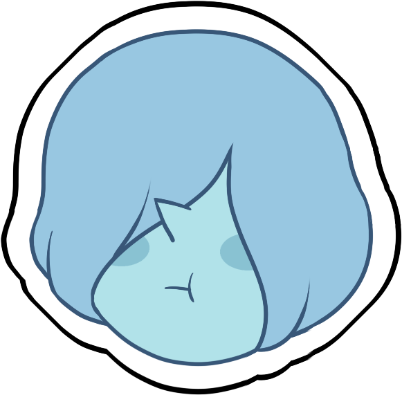White Face Cat Small To Medium Sized Cats Nose Line - Steven Universe Pearl Points (601x588)